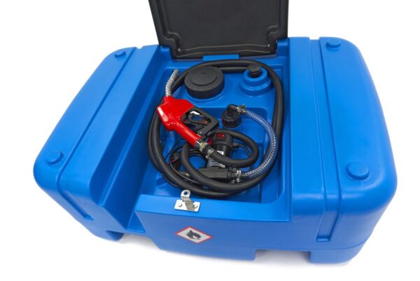 HBM 12 Volt 200 Liter Kunststof Mobiele Dieseltank - Afbeelding 3