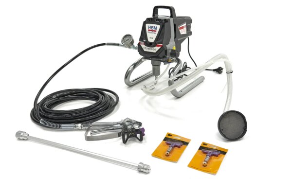 HBM Hogedruk Airless Verfspuitmachine 1010 Watt
