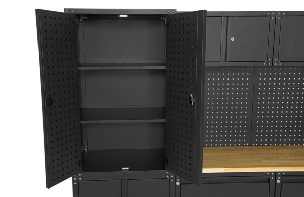 HBM premium werkplaatssysteem, 11-delig, matzwart - Bild 10