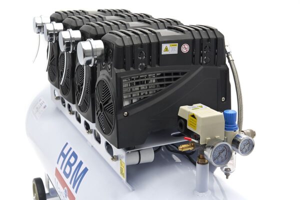 HBM 200 Liter Low Noise Compressor - Model 2 - Afbeelding 11