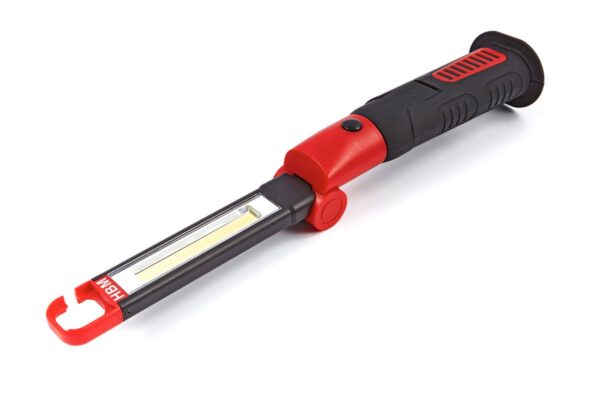 HBM Opvouwbare Led Zaklamp 200 Lumen - ROOD - Afbeelding 3