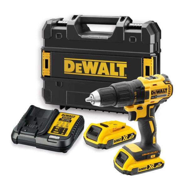 DeWalt accuboormachine, 18 Volt 2,0 Ah, DCD777D2T-QW
