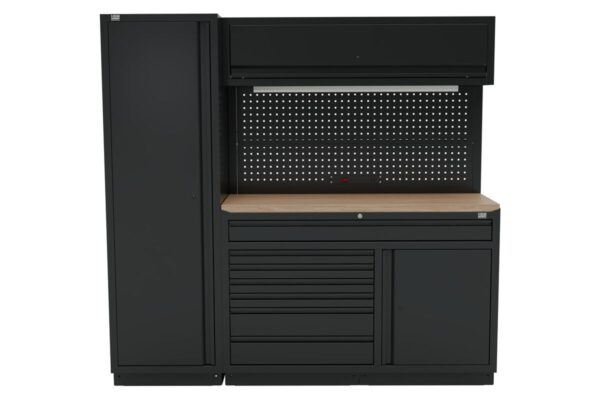 HBM modulair werkplaatssysteem 6-delig, zwart - Bild 2