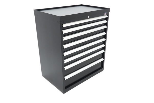 HBM 8 Laden Profi Gereedschapskast 88 x 58 x 100 cm zwart - Afbeelding 3