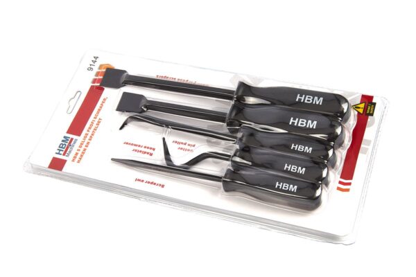 HBM 5 Delige Profi Pakkingschraper, Haken en Spatelset - Image 2