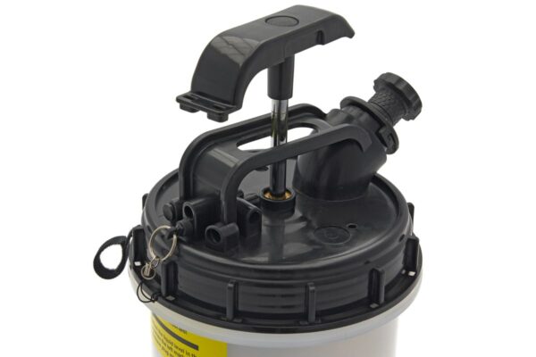 HBM 6 Liter Handmatige Vacuüm / Vloeistofpomp robuustere uitvoering - Afbeelding 4