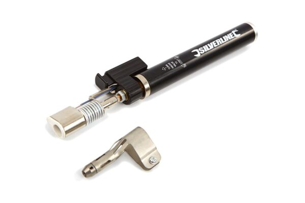 Silverline Gas soldeerbout, Gasbrander, Pengasbrander met 4 Soldeertips - Afbeelding 2