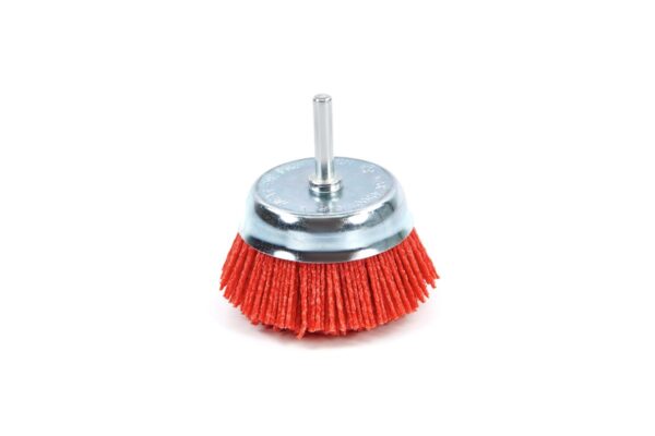 HBM 75 mm Nylon Kom Borstel, Schuurborstel met 6 mm Opname
