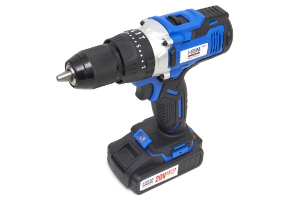 HBM 20V 2.0AH Accuboormachine met 100 Delige Accessoiresset - Afbeelding 6