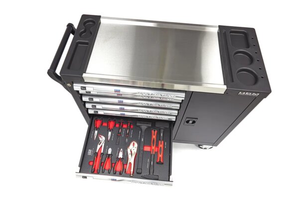 HBM XL Premium Gevulde Gereedschapswagen met Deur - 274 Delig - Afbeelding 16