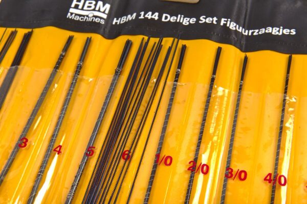 HBM 144 Delige Set Figuurzaagjes - Afbeelding 2