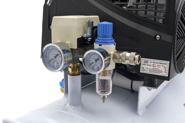 HBM 6 PK - 150 Liter Low Noise Compressor - Model 2 - Afbeelding 15