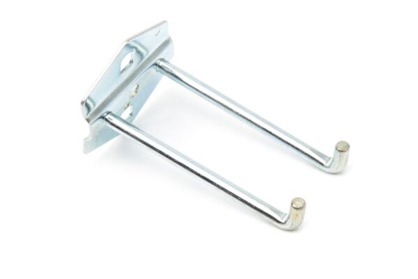 HBM dubbele haak voor gereedschapswand - 100 x 6 mm - Afbeelding 3