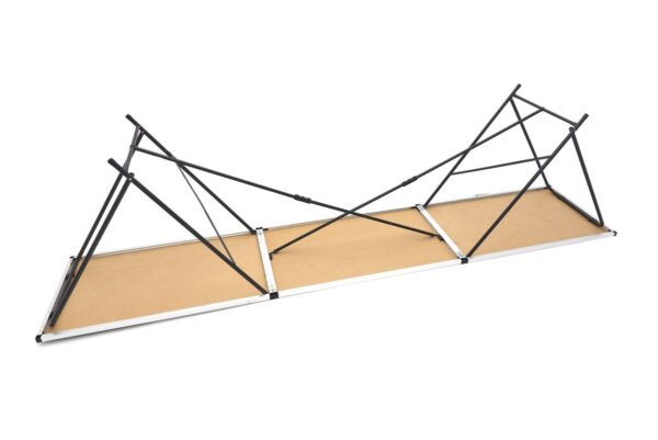 HBM Aluminium Opvouwbare Behangtafel 300 x 60 x 77 cm. - Afbeelding 5