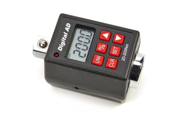 AOK Professionele Digitale Momentmeter van 20 tot 200 NM met 1/2 inch Opname - Afbeelding 2