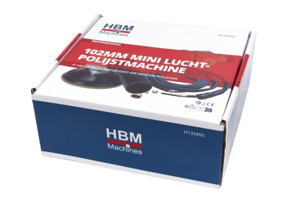 HBM 100 mm natte schuur- en polijstmachine - Afbeelding 15