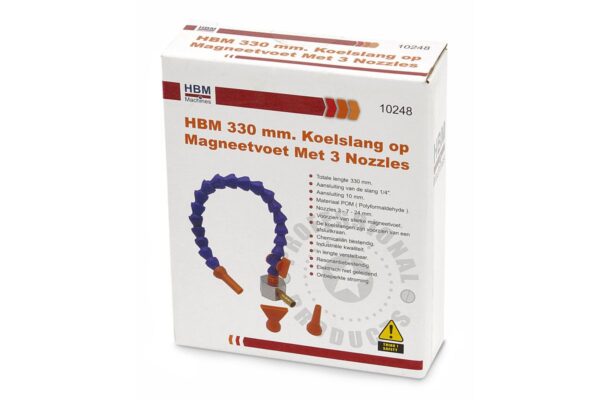 HBM 300 mm. Koelslang op Magneetvoet Met 3 Nozzles - Afbeelding 4