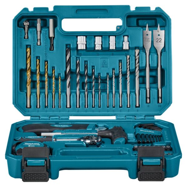 Makita handgereedschapset 60-delig, E-15095