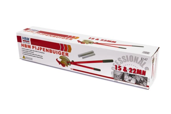 HBM 15 en 22 mm Heavy Duty Pijpenbuiger - Afbeelding 5