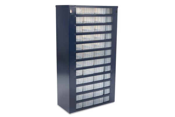 Raaco 137393 Ladenkast met 48 Laden - 306 x 150 x 552 mm. - Afbeelding 4