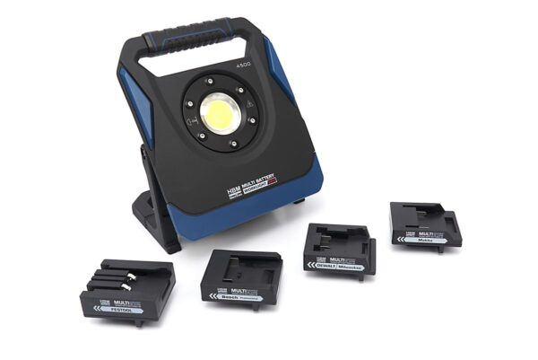 HBM LED multi accu bouwlamp 45W 5000 lumen 5000K klasse 3 - Afbeelding 2