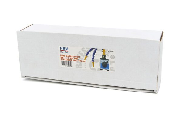 HBM Magneetvoet met 2 x 300 mm. Koelarmen met Kraan - Afbeelding 6
