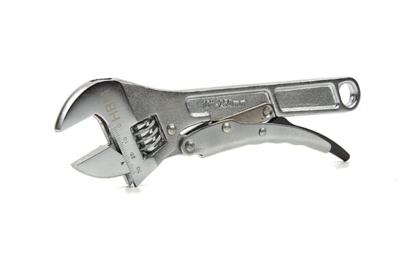 HBM 250 mm. Professionele Verstelbare Moersleutel Met Griptang Functie - Afbeelding 5