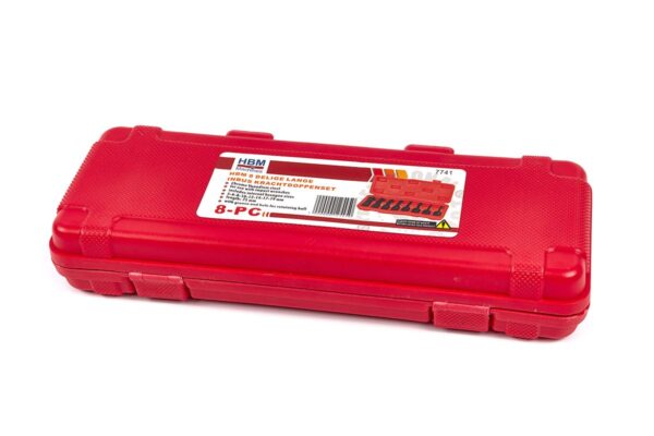 HBM 8 Delige Lange Inbus Krachtdoppenset met 1/2" Opname - Image 3