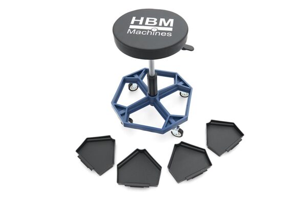 HBM pneumatische Stoel Met vier uitneembare trays - Afbeelding 2