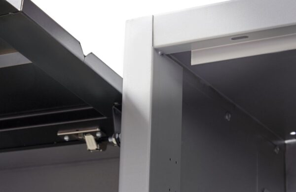 HBM professional deluxe modulair werkplaatssysteem, 16-delig, zwart rood - Image 19