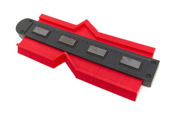 HBM 305 x 130 x 21 mm Professionele Magnetische Profielmal met Vergrendeling en Waterpas - Afbeelding 4