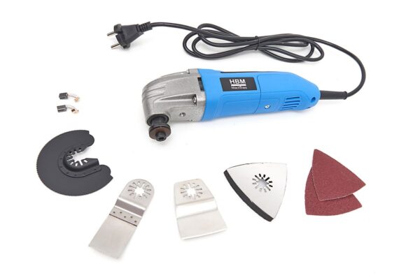 HBM Multitool 200W - Roterend / Oscillerend - incl. Accessoires - Afbeelding 2
