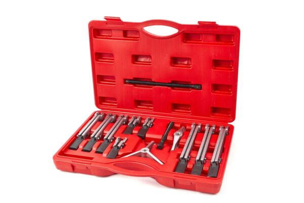 HBM 13 Delige Professionele 3 Arm Pullytrekker Set 100, 200, 250 mm