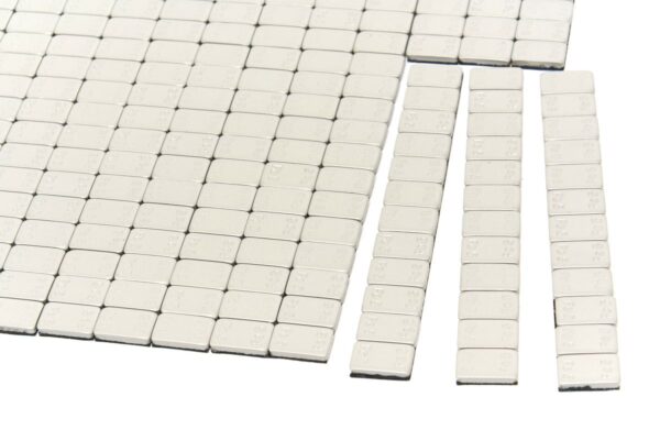 HBM 50 Delig 12 x 5 Gram Balanceer Plakgewicht, Slaggewicht - Afbeelding 4