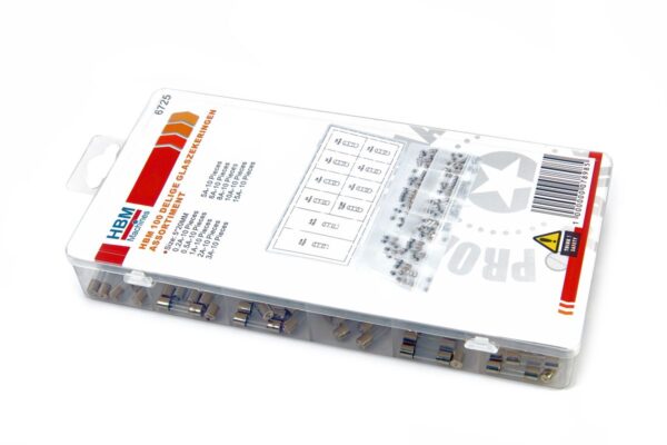 HBM 100 Delige Glaszekeringen Assortiment - Afbeelding 3