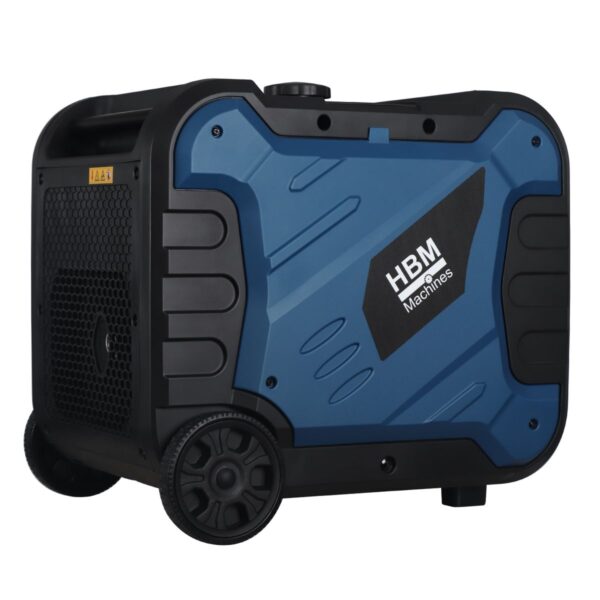HBM inverter generator, aggregaat met 327 cc benzinemotor 230V 6500W - Afbeelding 4