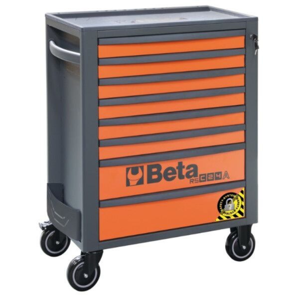Beta gereedschapswagen 8 laden, 411-delig, 2400 RSC24A/8-VIL
