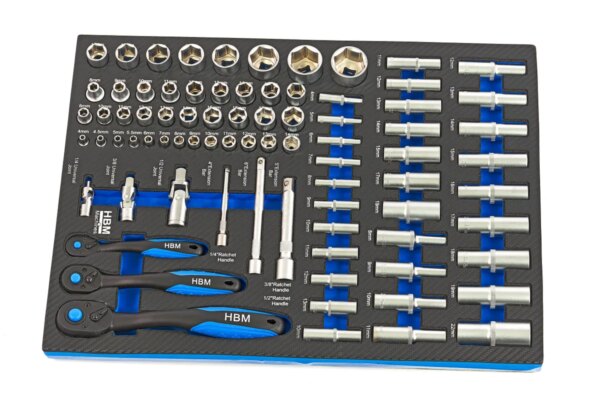 HBM 245 Delige Premium Gereedschapsvulling voor Gereedschapswagen - Afbeelding 6
