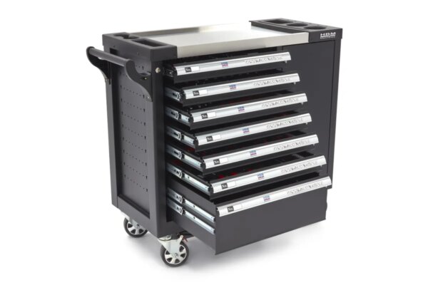 HBM XL Premium Gevulde Gereedschapswagen met Deur - 274 Delig - Afbeelding 2