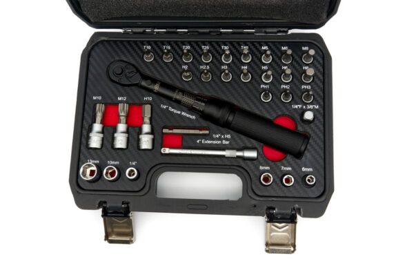 HBM 32 delige momentsleutel set 32-delig, 1/4 inch, 2 - 20 Nm - Afbeelding 2