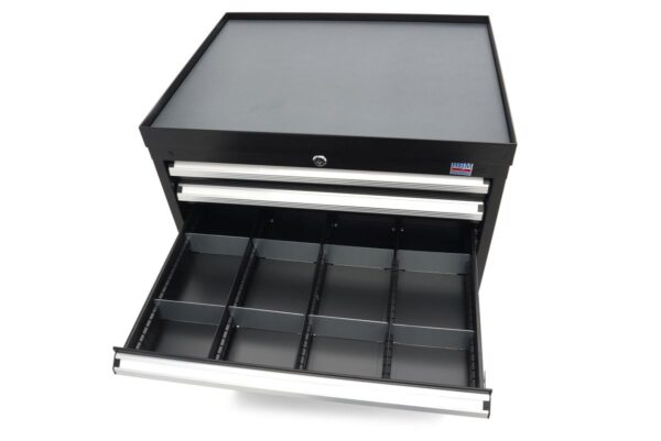HBM 8 laden gereedschapskast 72 x 58 x 100 cm zwart - Afbeelding 7