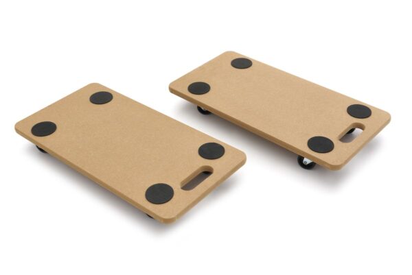 HBM transportdolly 200 kg, 2 stuks - Afbeelding 4