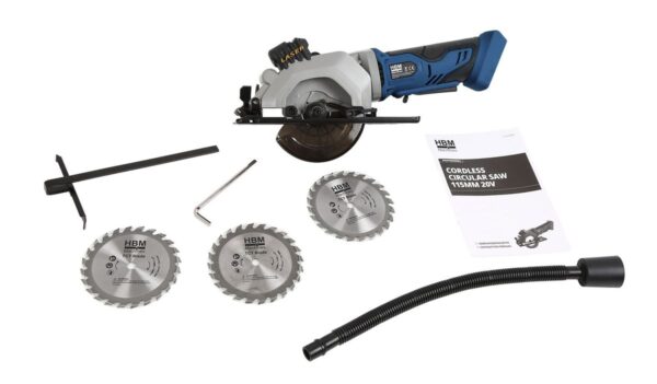 HBM accu cirkelzaag 115 mm 20 Volt - Bild 12
