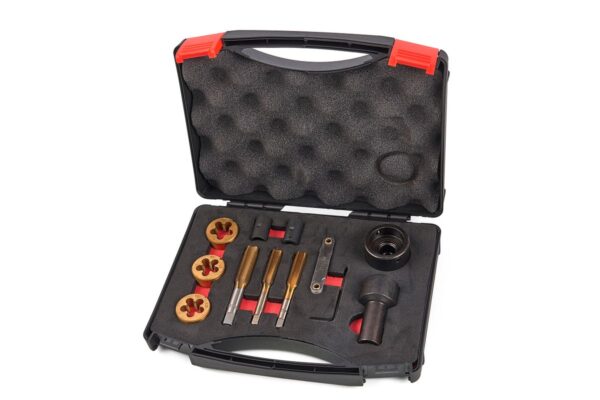 HBM 12 Delige Wielbout, Wielmoer en Wielflens Schroefdraad Reparatieset - Image 2