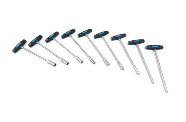 HBM 9 T-Greep Dopsleutel Foam inlay voor Gereedschapswagen - Afbeelding 2