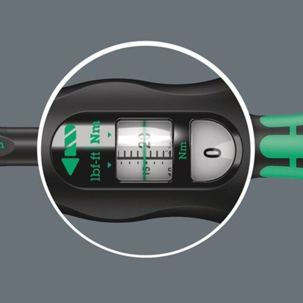 Wera Click-Torque momentsleutel 1/4 inch 2,5-25 Nm - Image 3