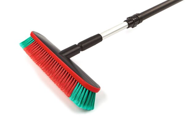 Vikan 37cm Ovale Autowasborstel met Watertoevoer - Afbeelding 4