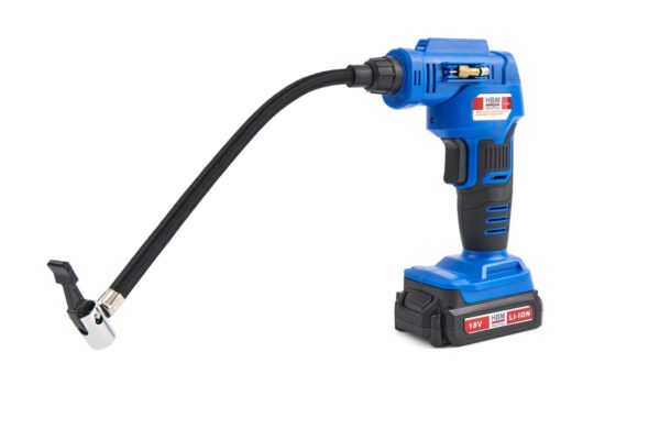 HBM 18 Volt Compressor op Accu met Toebehoren - Afbeelding 9