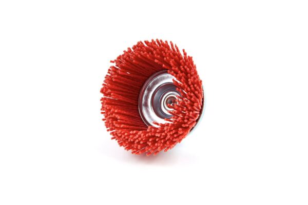 HBM 75 mm Nylon Kom Borstel, Schuurborstel met 6 mm Opname - Afbeelding 2