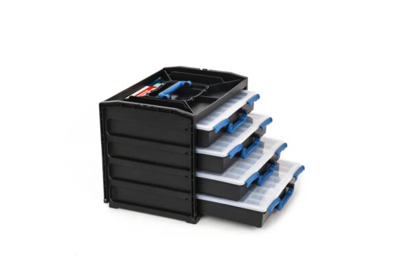 HBM 5 Delige Draagbare Assortimentsdoos, Assortimentskoffer Deluxe - Afbeelding 4